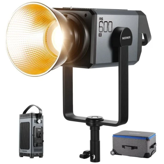 neewer as600b bi-color led video light (uk) _ Black